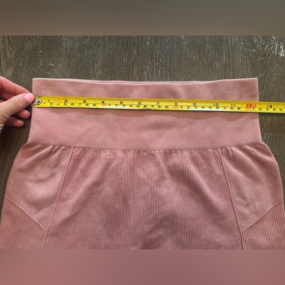 AS REVIVAL DUSTY PINK BIKER SHORTS - Size Medium SKU:306 - Picture 5 of 7